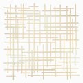 H2H Iquara Square Metal Wall Art, Gold - Small H22842351